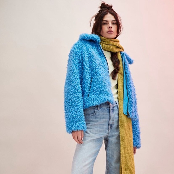 Free People cool & cozy teddy coat - Picture 2 of 7